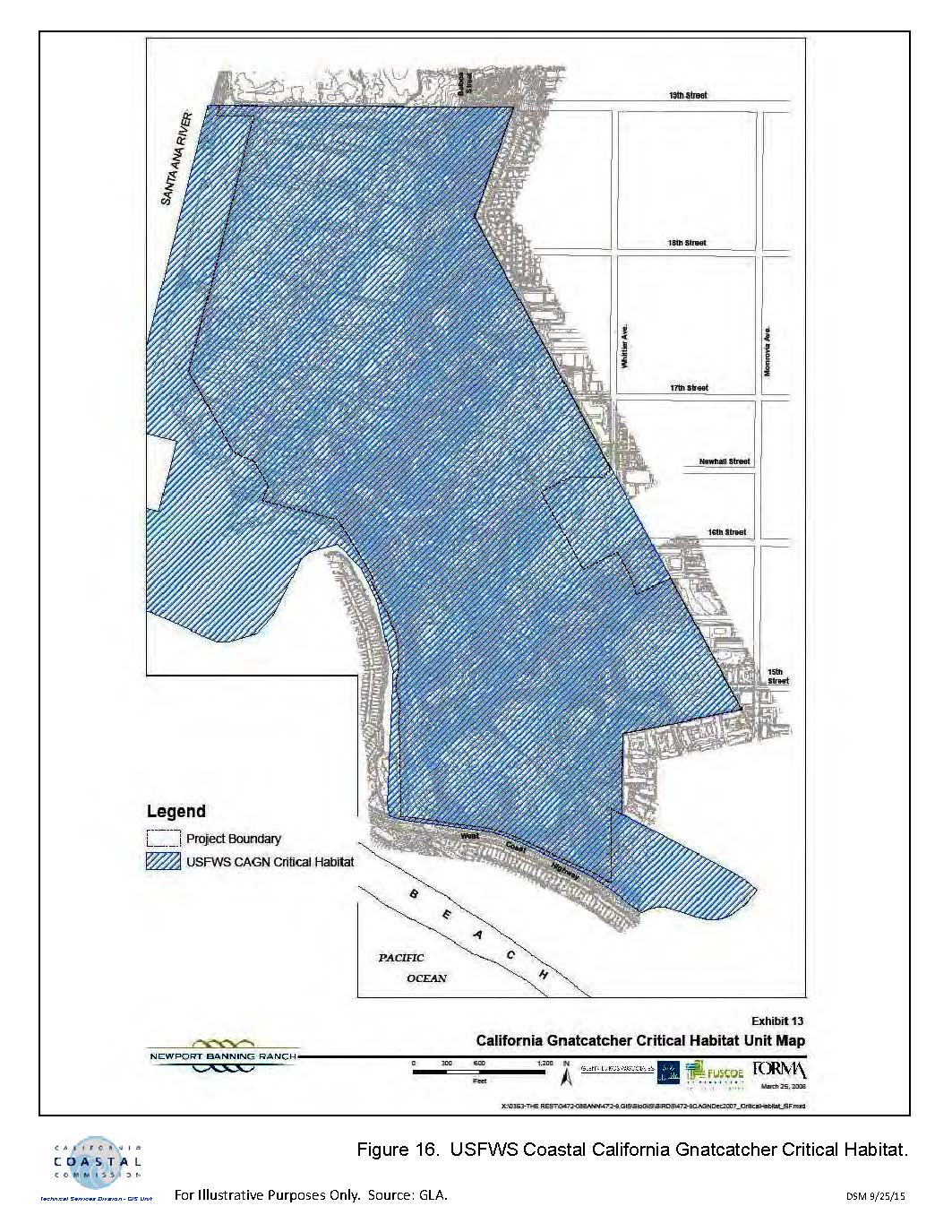 Gnatcatcher critical habitat